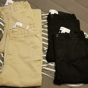 Old Navy uniform pants size 12 slim straight